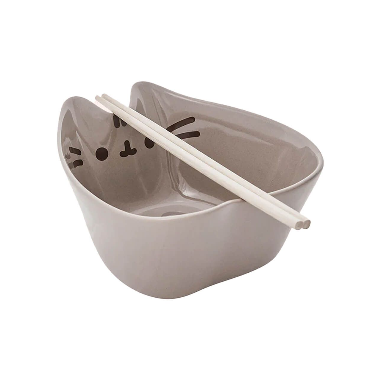 Pusheen Classic Bowl with Chopsticks