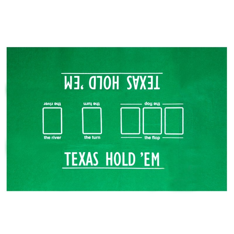 Texas Hold 'em Poker Mat