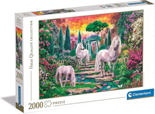 2000 pc Puzzle - Classic Garden Unicorns