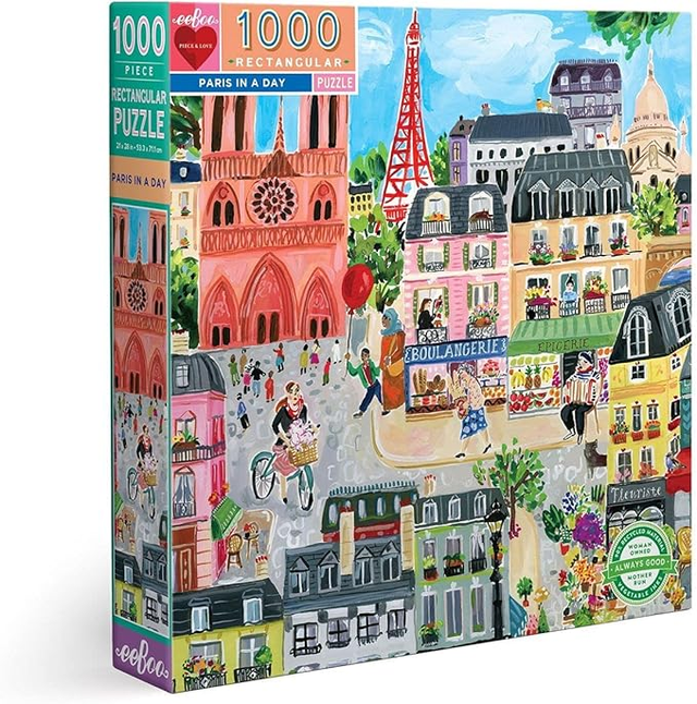 1000 pc Puzzle Paris in a Day