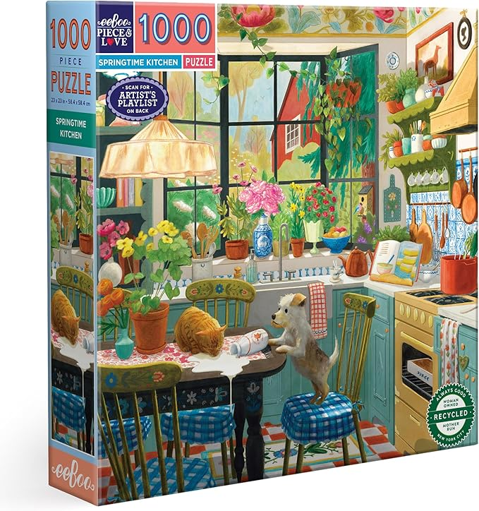 1000 pc Puzzle - Springtime Kitchen