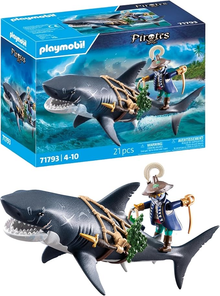 Pirates - Giant Shark with Pirate 71793