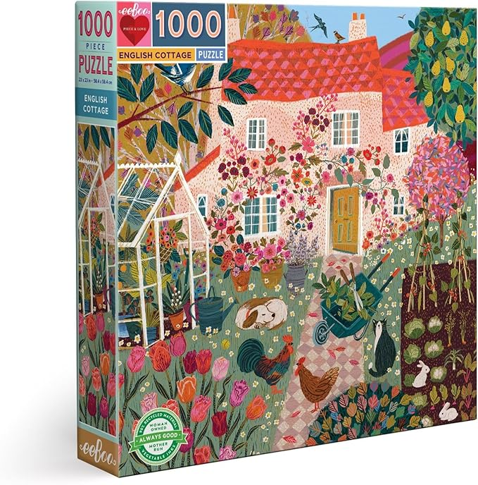 1000 pc Puzzle - English Cottage