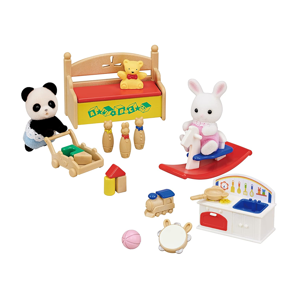 Baby's Toy Box (Snow Rabbit & Panda Babies)