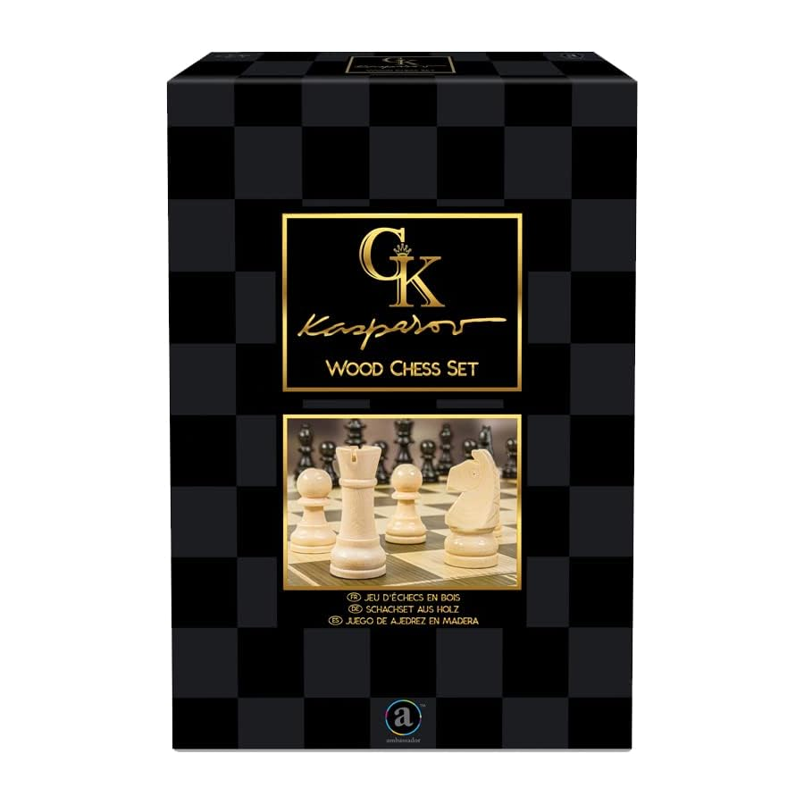 Kasparov Wooden Chess Set