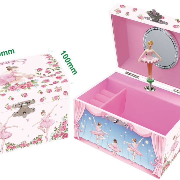 Dome Musical Jewellery Box - Ballerina