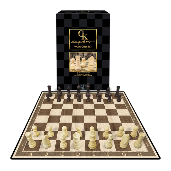 Kasparov Wooden Chess Set