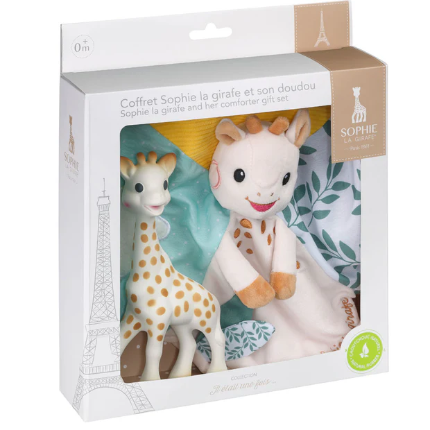 Sophie la girafe & her comforter gift set