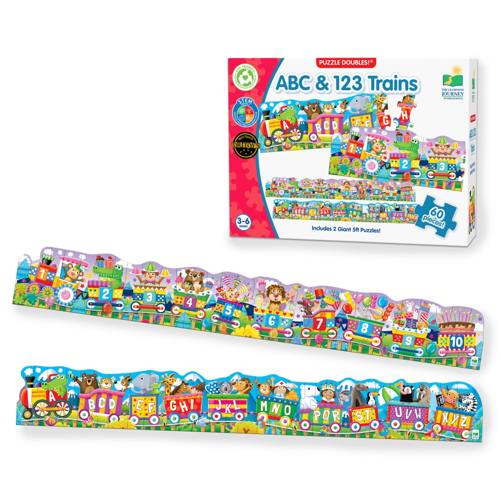 Giant ABC & 123 Trains