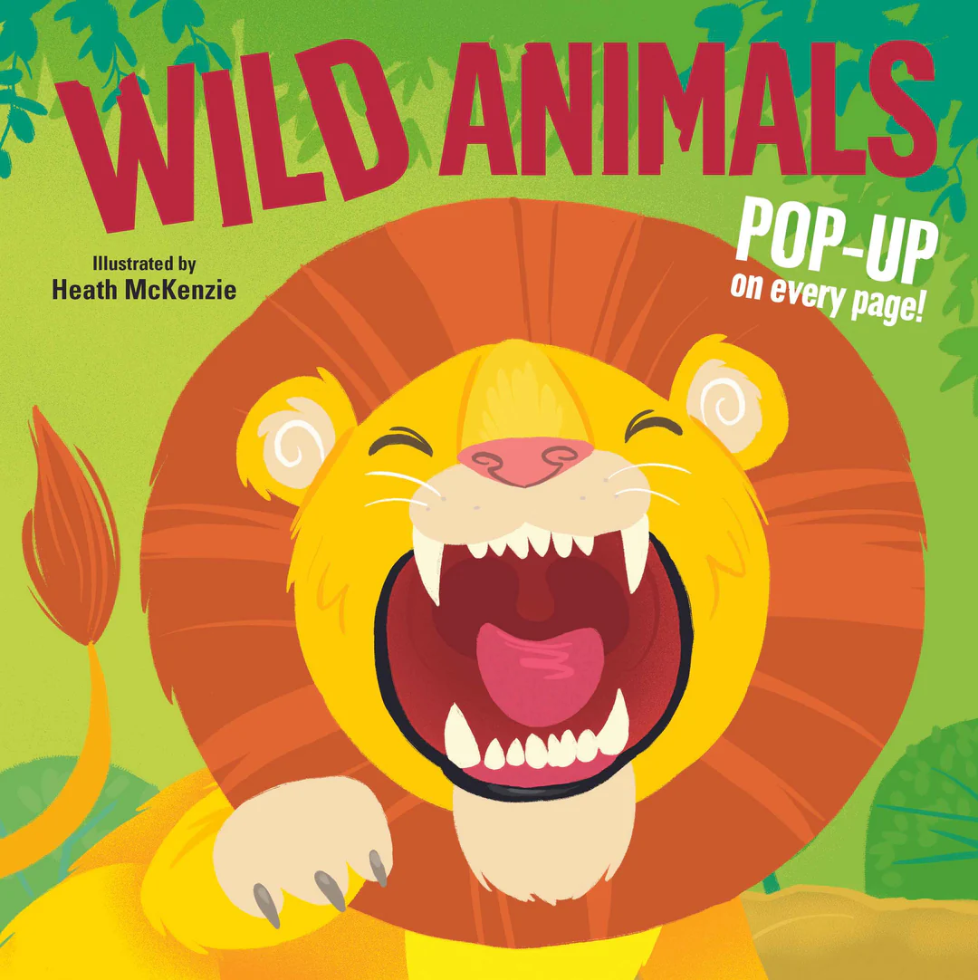 Wild Animals -  Pop Up Book