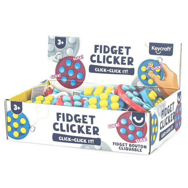 Fidget Clicker Keyring