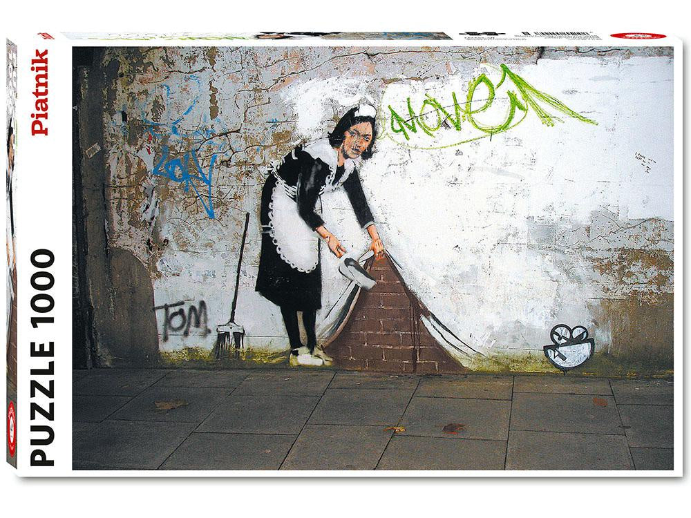 1000 pc Puzzle - The Maid by Banksy