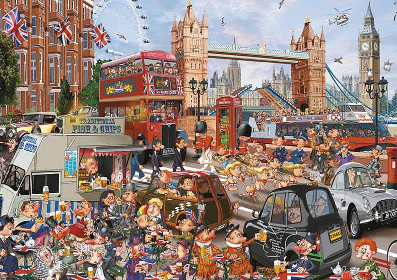 1000 pc Puzzle - Ruyer, London