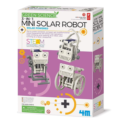 Green Science - 3 in 1 Mini Solar Robot