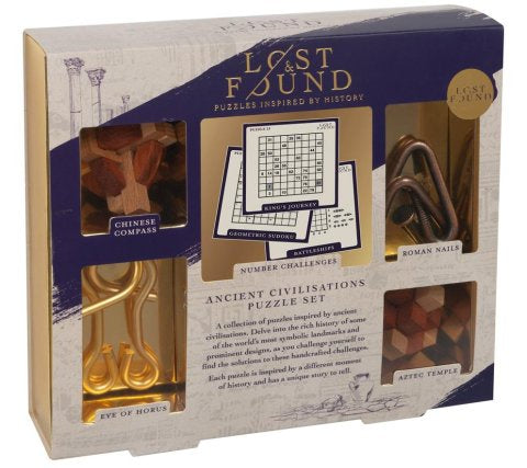 Lost & Found Ancient Civilisations Puzzle Set
