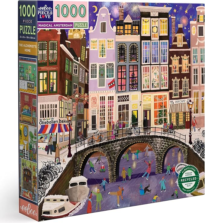 1000 pc Puzzle - Magical Amsterdam