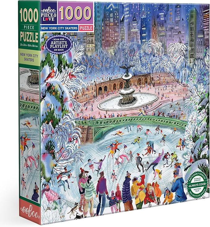 1000 pc Puzzle - New York City Skaters