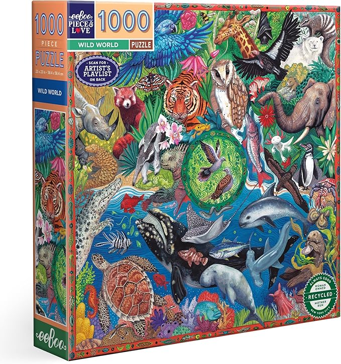 1000 pc Puzzle - Wild World