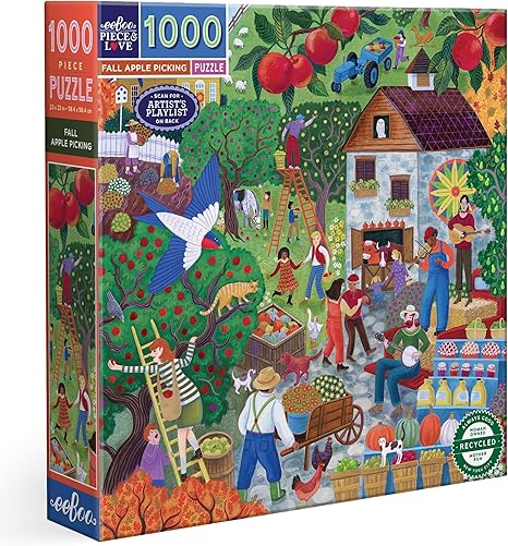 1000 pc Puzzle - Fall Apple Picking