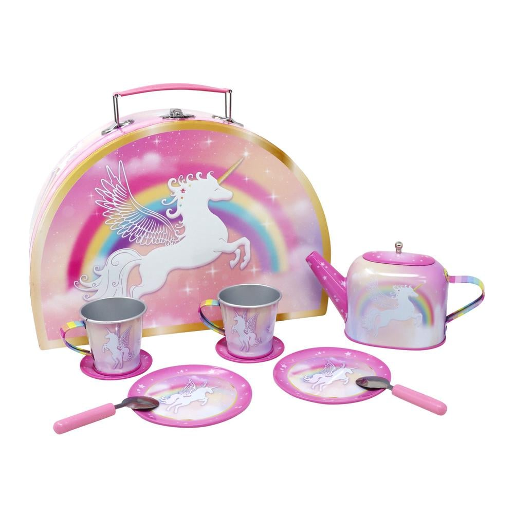 Unicorn Dreamer 10pc Tin Tea Set