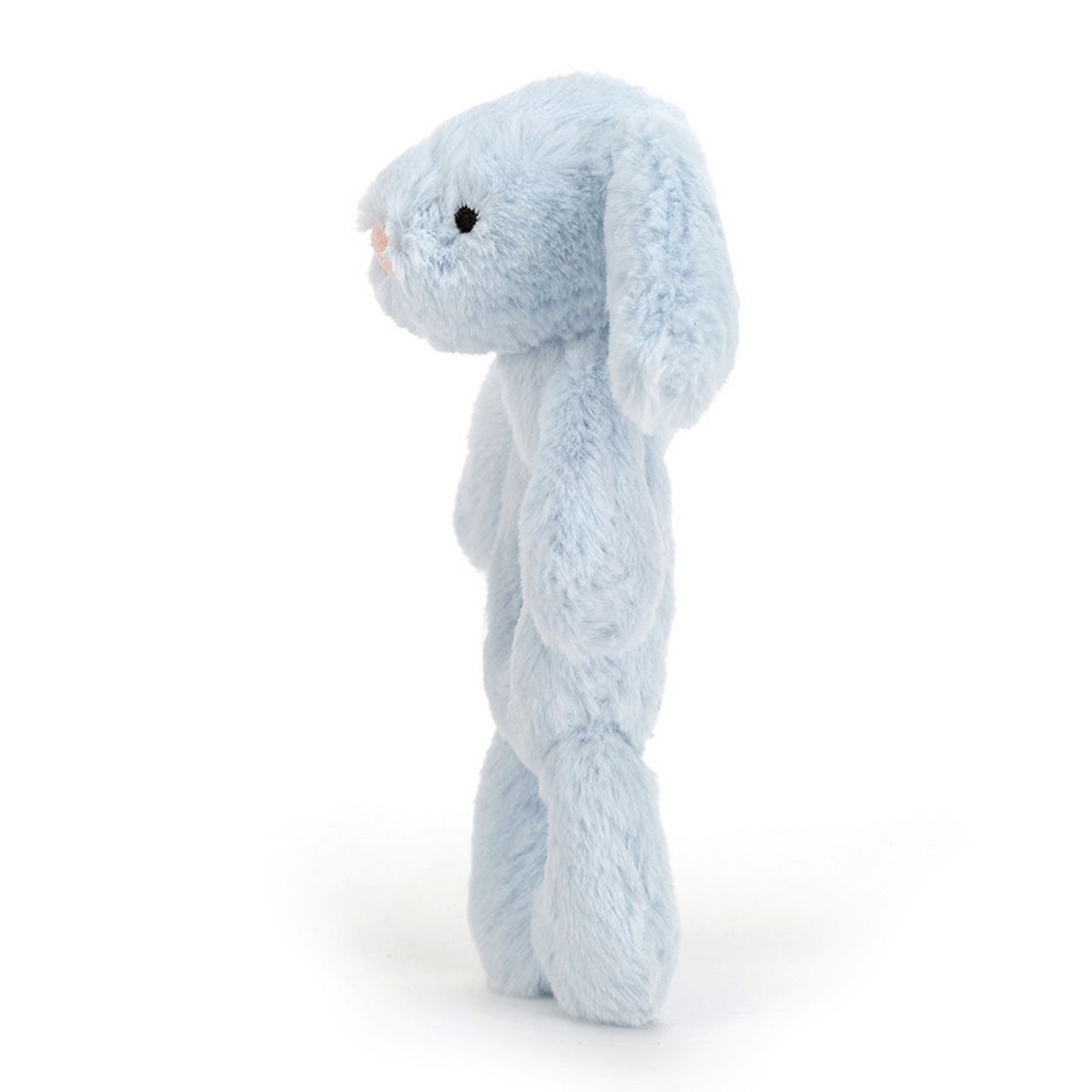 Bashful Blue Bunny Ring Rattle