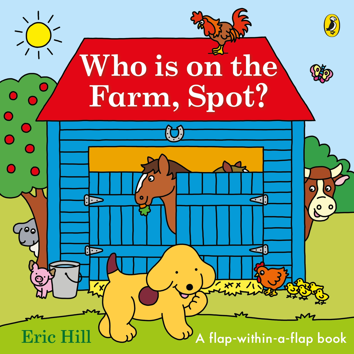 Who Is On The Farm, Spot?   Flap Book