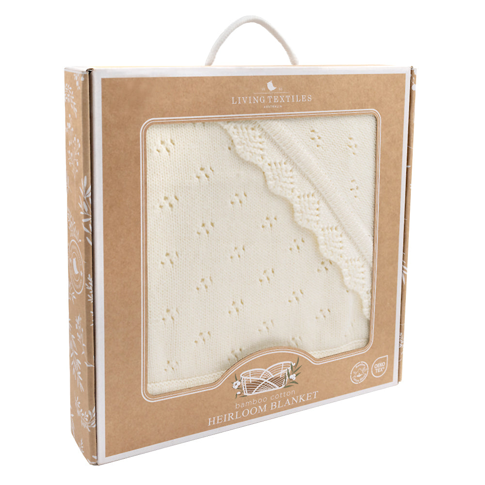 Bamboo Cotton Heirloom Blanket