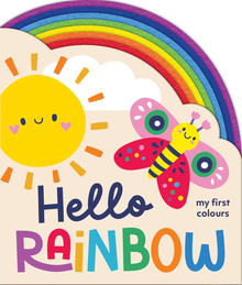 Hello Rainbow Chunky Felt Board Book