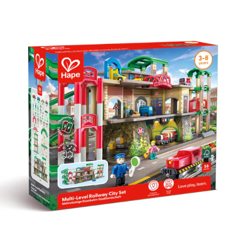 Multi Level Railway City Set