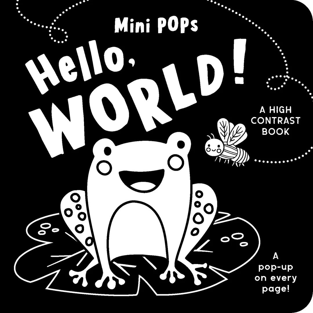 Mini Pops - Black & White Hello World
