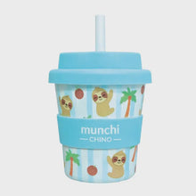 Babychino Cup with Straw - Sloth