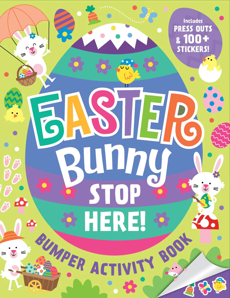 Easter Bunny Stop Here - Bumper Activity Book