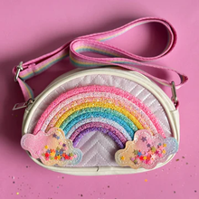 Shoulder Bag - White Rainbow