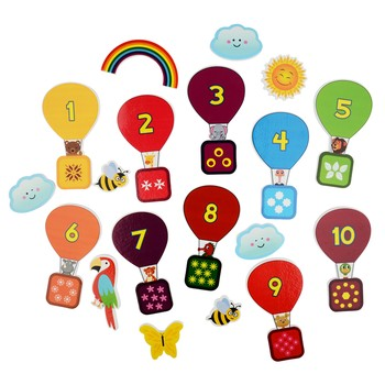 Bath Time Stickers - Counting