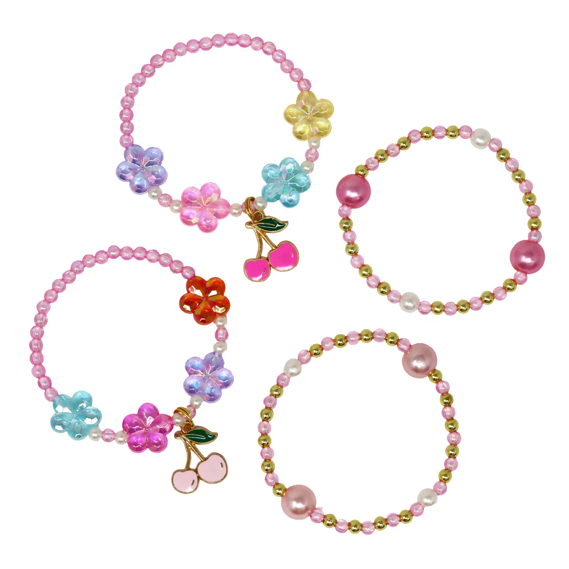 BFF Cherry Friendship Bracelet Set
