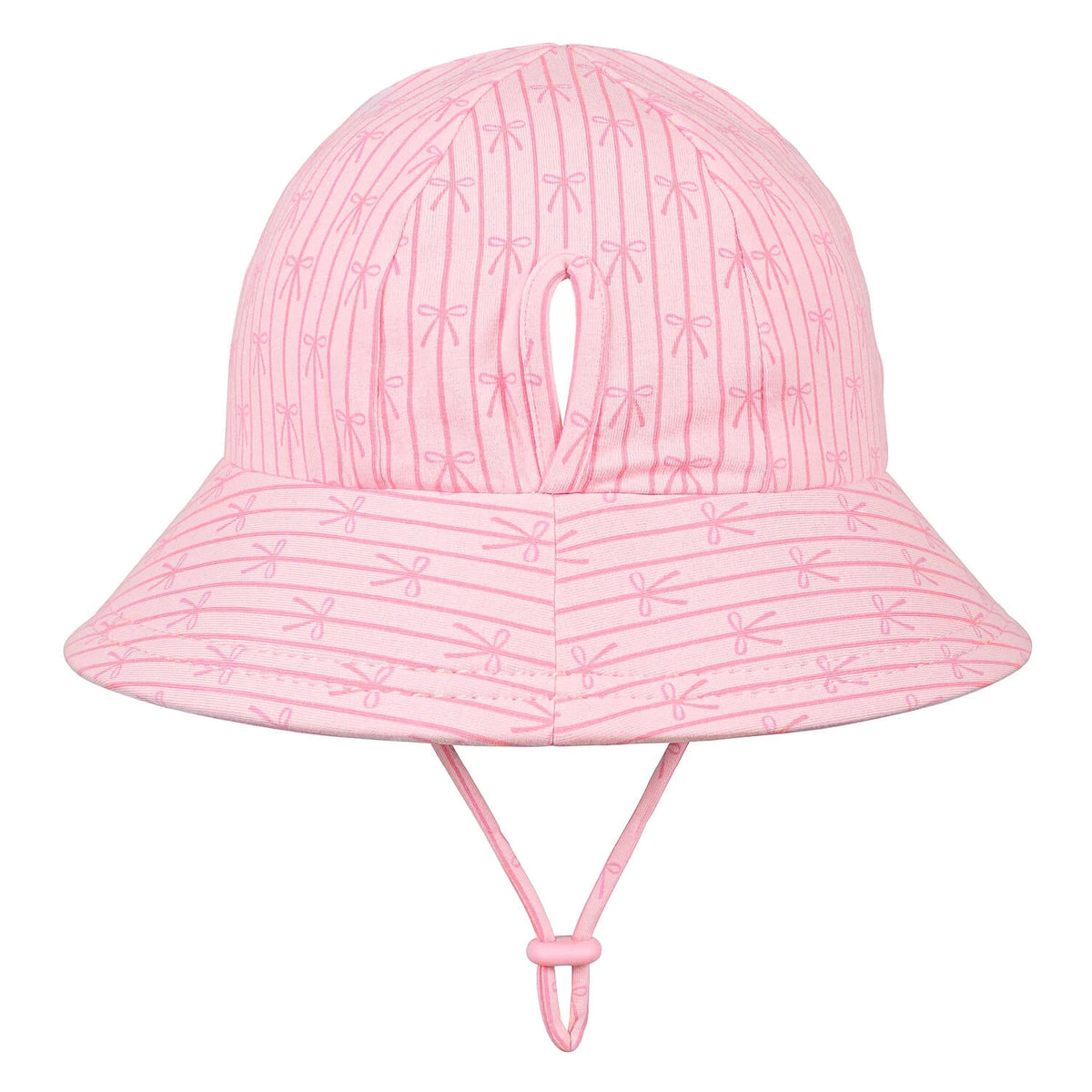 Ponytail Bucket Sun Hat - Ballerina