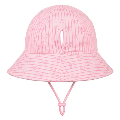 Ponytail Bucket Sun Hat - Ballerina