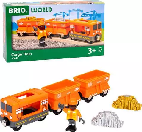 Gold Cargo Train 36049