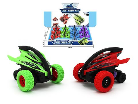 Friction Shark Fin Stunt Car