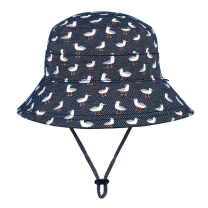 Classic Bucket Sun Hat - Gulls