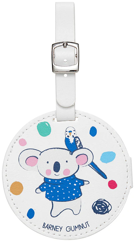 Barney Gumnut & Friends Bag Tag