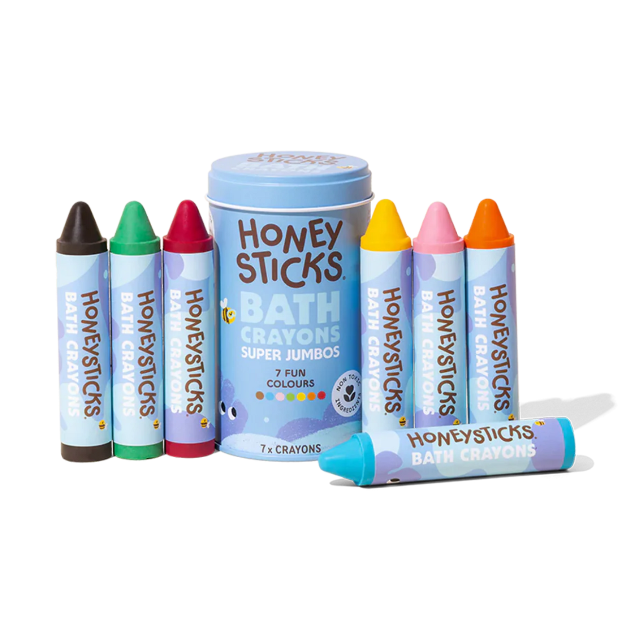 Honeysticks Bath Crayon Super Jumbos 6pk