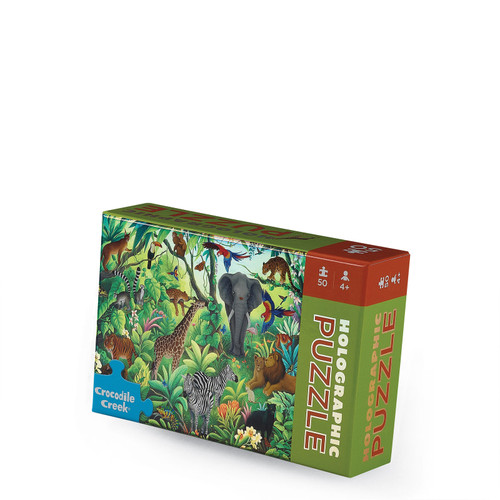 Holographic Puzzle 50 pc -Jungle Paradise