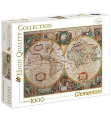 1000 pc Puzzle - Old Map