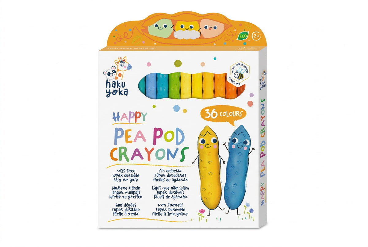 Happy Pea pod Crayons 36pc