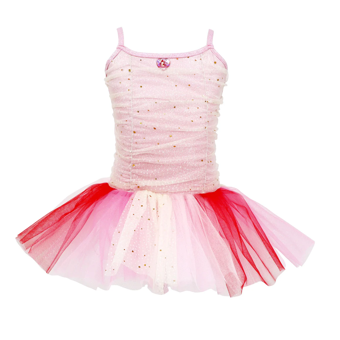 Disney Princess Ariel Sparkling Ruched Tutu - Size 5/6