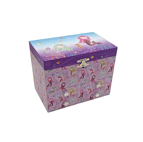 Mermaid 4 Drawer Jewellery Box DAN137
