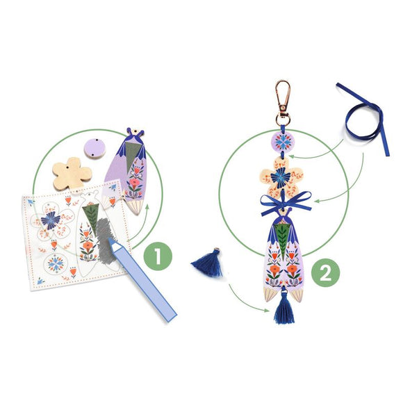 Do It Yourself Butterfly Bag Charms