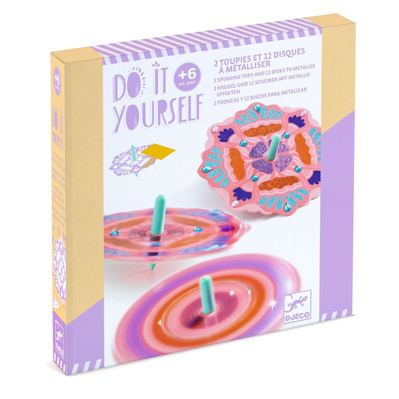 Do It Yourself - Flower Power Spinning Top