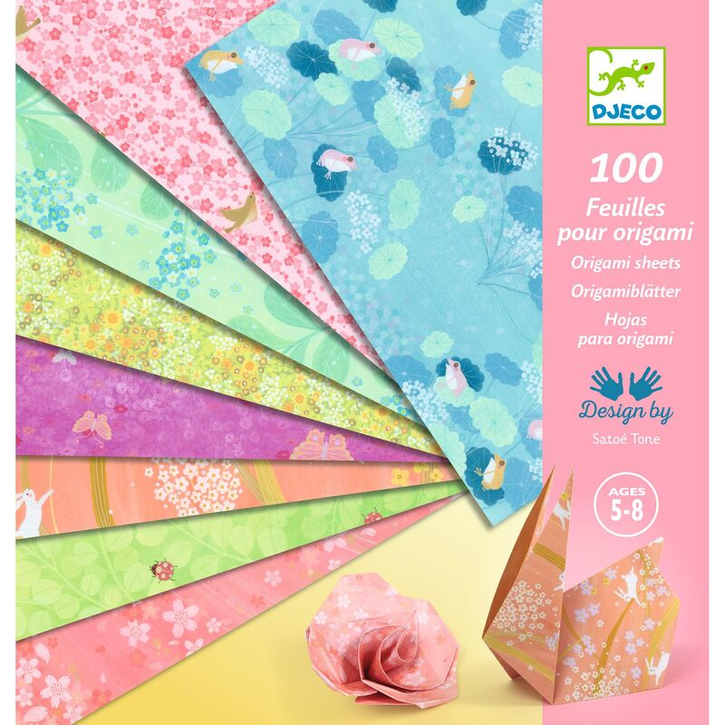 100 Origami Sheets - Haru